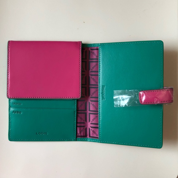 💚 LODIS Passport & ticket wallet - Picture 3 of 5